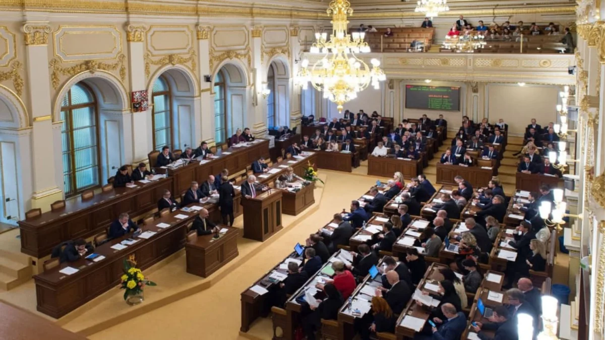 Конференція й виставка про війну в Україні у Парламенті Чехії