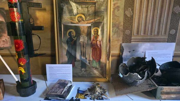 Захід — Міжнародний резонанс виставки  “Війна. Зроблено в Росії.