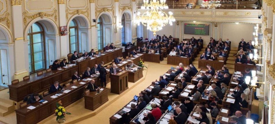 Зал пленарних засідань Палати депутатів Парламенту Чеської Республіки в Празі