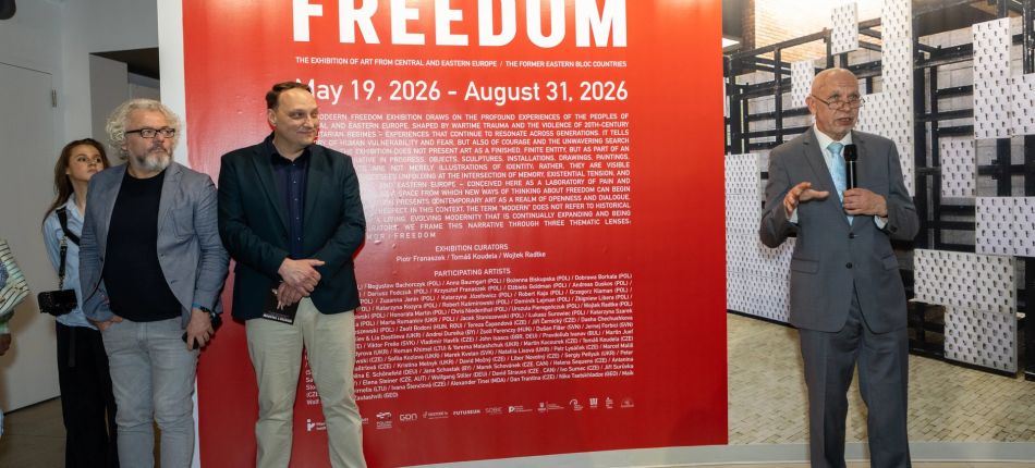 Відкриття міжнародної виставки Modern Freedom в Інституті Пілецького у Нью-Йорку, травень 2026
